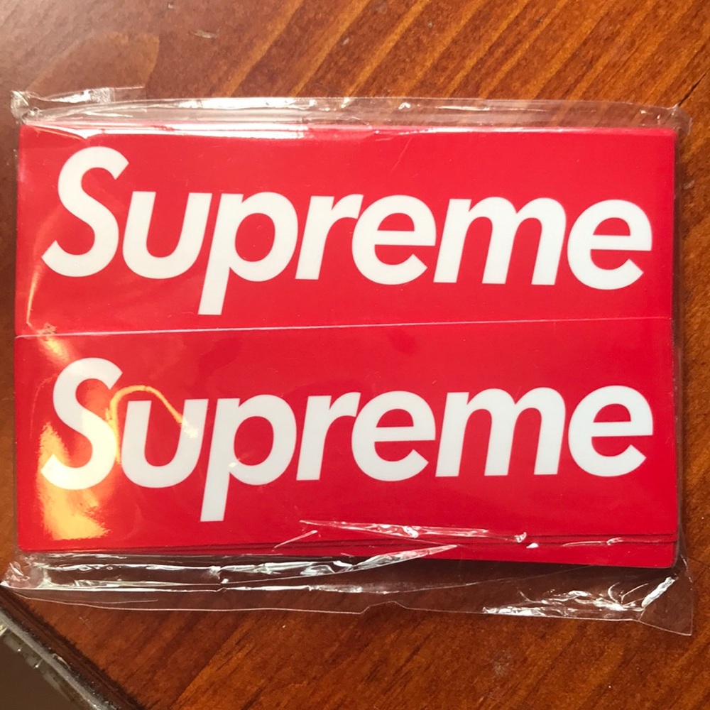 Supreme stickers